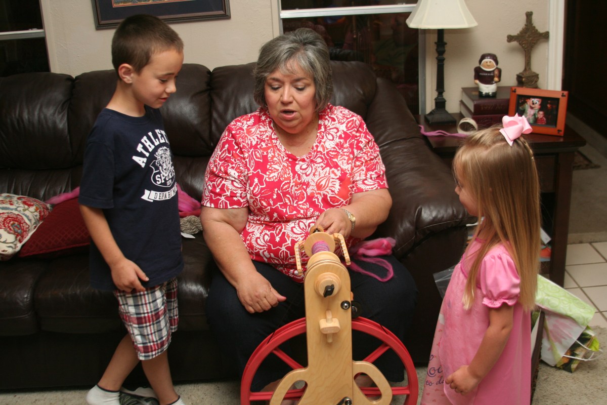 Describing the spinning wheel