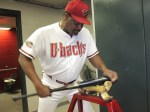 Don Baylor boning the bat