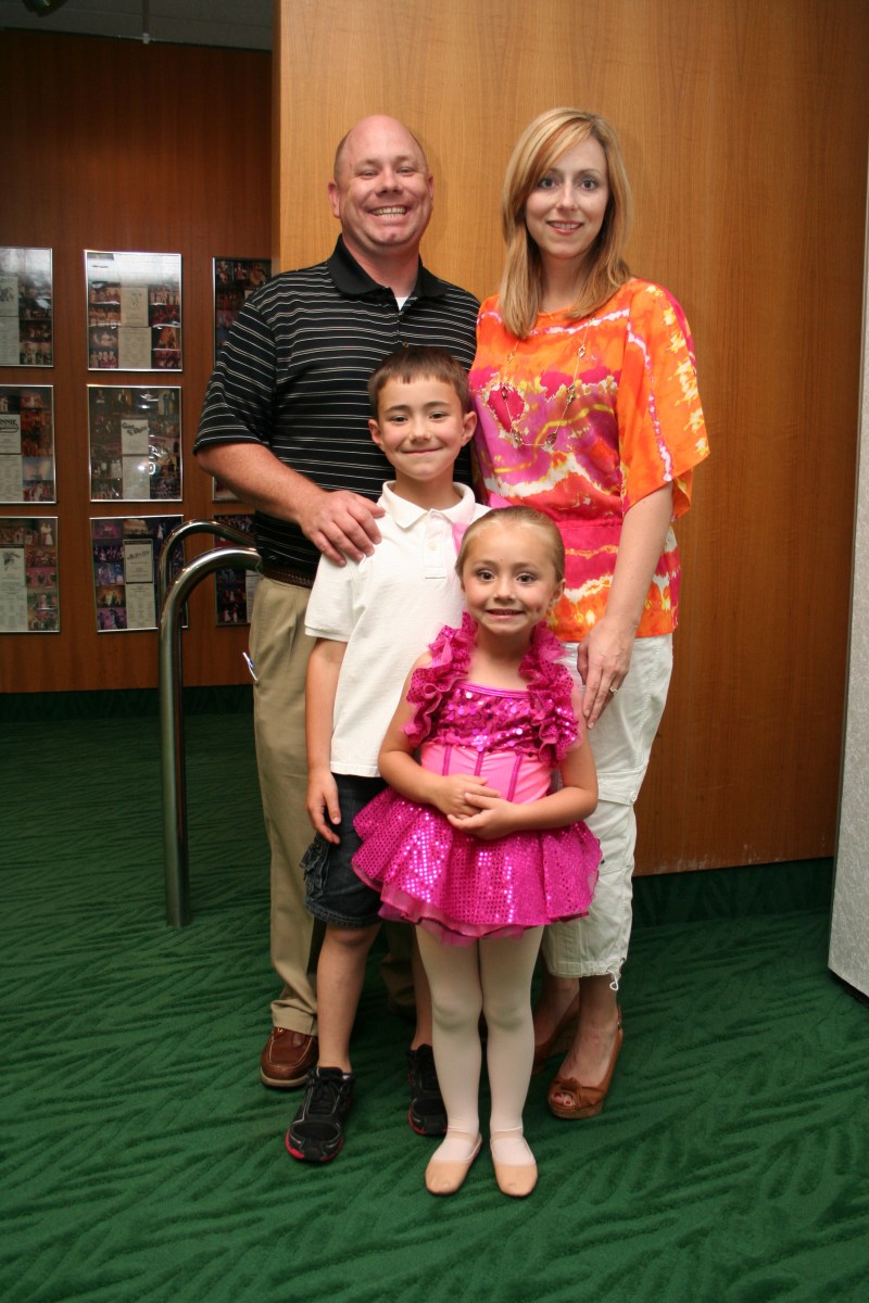 Thomas, Jennifer, Jackson, and Lauren