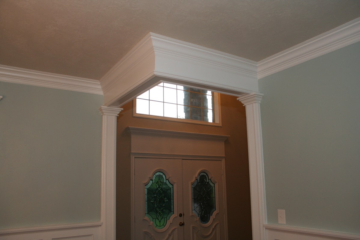 Cornice view from dining room