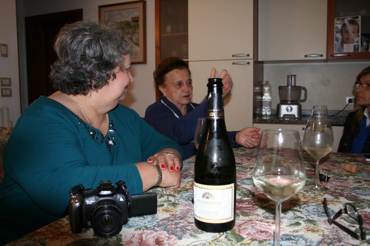 Mom giving a short lecture